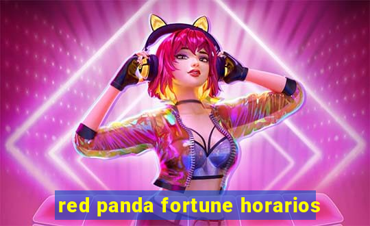 red panda fortune horarios